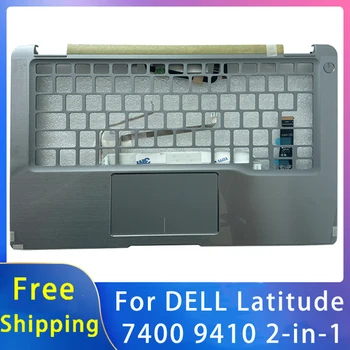 Новый оригинальный чехол для Dell Latitude 7400 9410 2-в-1, сменные аксессуары для ноутбуков, подставка для рук/тачпад, серый чехол C