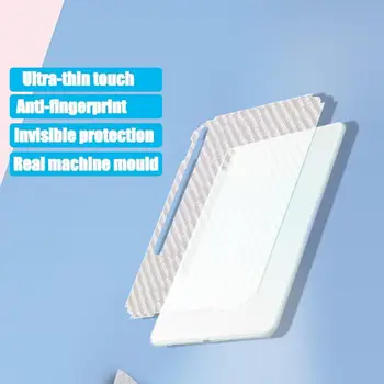 Задняя пленка 1 шт., Нанесите защитную пленку Tab S9 с износостойким рисунком из углеродного волокна Против царапин Для Samsung Tablet После шлифования