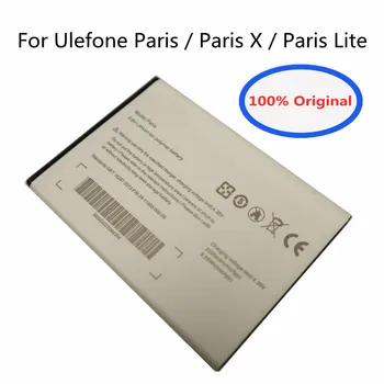 2шт 2250 мАч Оригинальная Сменная Батарея Для Ulefone Paris & Ulefone Paris X & Ulefone Paris Lite Аккумулятор мобильного телефона Bateria