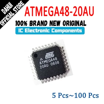 ATMEGA48-20AU ATMEGA48-20 ATMEGA48 ATMEGA IC MCU Chip TQFP-32in В наличии на складе 100% Новый Originl Оригинальная аутентичная спецификация поддержки, Цена Низкая