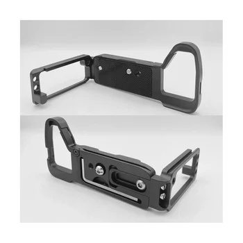 Быстроразъемный L-Образный кронштейн для Sony A7S3 A7M4 A1 Photography Camera Grip Быстроразъемный L-Образный держатель Stardard Базовая пластина Черный