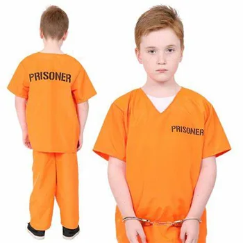 Игровая тюремная форма, детский костюм заключенного