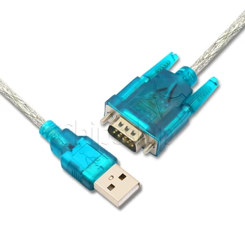 USB-последовательный порт 9-контактный COM-порт 9-контактный последовательный кабель Кабель для передачи данных HL-340 преобразователь микросхемы в RS232 мужская головка женская головка bas