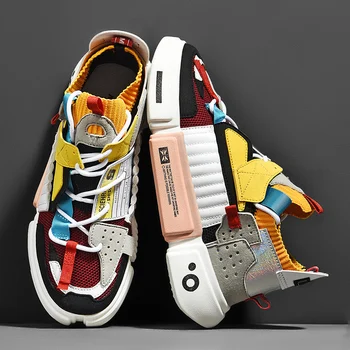 Дизайнерские новые мужские кроссовки для бега, уличная дышащая Спортивная обувь, Высококачественные удобные мягкие кроссовки для бега Zapatillas