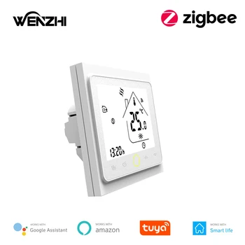 ZigBee 3.0 Термостат Регулятор Температуры Воды Электрический Теплый Пол Газовый Котел Smart Life Tuya Alexa Google Home