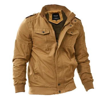 Новая военная техника, летная куртка, военная форма, повседневная хлопковая ветрозащитная куртка большого размера, весенняя куртка с длинными рукавами, MY117