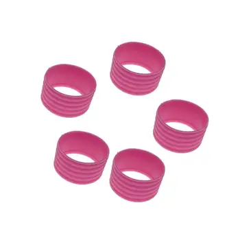 5 Упаковок, кольцо для захвата теннисной ракетки, Впитывающее пот, лента для захвата бадминтона, розовый