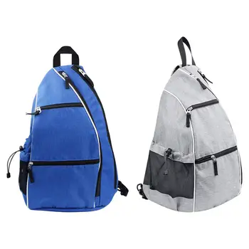 Рюкзак для пиклбола, сумка-слинг, Карманы для хранения, дорожная сумка, Легкий спортивный рюкзак, сумка для пиклбола для начинающих, подарки