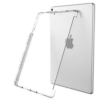Прозрачный Чехол для iPad Air 3 Силиконовая Задняя крышка из ТПУ с Держателем Карандаша для iPad Pro 10.5 Air 10.5 Совместима с Smart Keyboard
