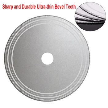 Ультратонкое алмазное дисковое пильное полотно Тонкое Пильное полотно для стеклокерамического камня 100/110/120 мм, режущий диск для вращающегося инструмента
