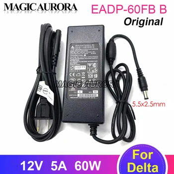 Универсальный адаптер переменного тока EADP-60FB B Блок питания 12V 5A Для Delta LCD LED TV Monitor Адаптер питания 5,5X2,5 мм