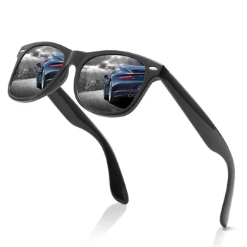 Поляризованные солнцезащитные очки True Colors, очки для вождения, Очки для рыбалки на открытом воздухе, солнцезащитные очки, Ослепляющая цветная пленка, высококачественная визуальная