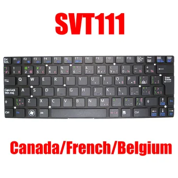 CA FR BE Клавиатура для ноутбука SONY Для VAIO SVT11 SVT111 149033941FR 149034041CA 149033991BE Канада Французский Бельгия Черный новый