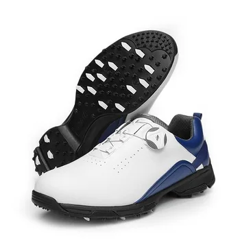2023 Новая трендовая обувь для гольфа для мужчин Спортивная обувь высшего качества Мужская Элитный бренд для тренировок по гольфу для мужчин Дизайнерские спортивные кроссовки для спортзала Man