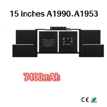 7400 мАч Для аккумулятора ноутбука Apple MACBOOK PRO 15 дюймов A1990 A1953 аккумулятор для ноутбука