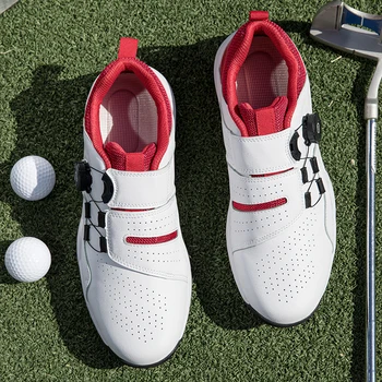 Новые мужские профессиональные тренировочные туфли для гольфа, женские водонепроницаемые нескользящие туфли для гольфа для пар