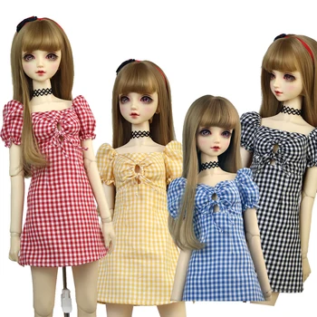 Одежда для куклы BJD 58-60 см, 1/3 игрушки BJD SD DD, кукла с шаровым шарниром, модное черное открытое платье