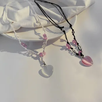 Корейское милое ожерелье с подвеской 