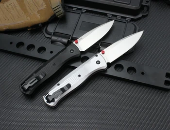 Высококачественный M390 Blade Открытый Тактический Складной Нож BM 535 С Алюминиевой Ручкой Для Кемпинга, Безопасные Карманные Военные Ножи