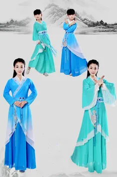 Новый дизайн, Древнекитайский костюм Hanfu, Традиционные платья для женщин, девочек, Китайский костюм, Драматическая одежда