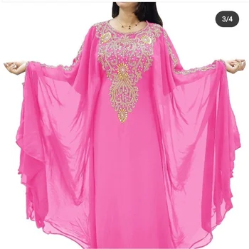 Женские кафтаны, платье Фараша Абайя, Дубай, Марокко, длинное платье, европейский и американский модный тренд