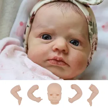 Witdiy Loulou 50 см/19,69 дюйма новая виниловая заготовка reborn doll baby неокрашенный комплект/Подарите 2 подарка