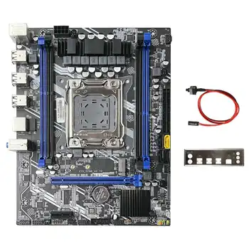 Материнская плата X79 S288 + Кабель переключения + Перегородка LGA2011 M.2 Поддержка NVME 4X32G DDR3 для процессора E5 2620 2630 2640 2650 2660 2680