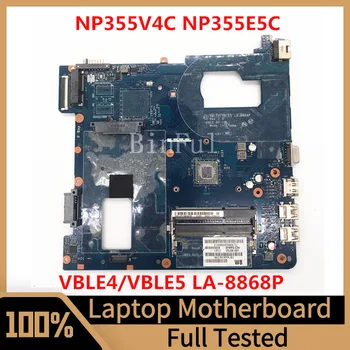 Материнская плата VBLE4/VBLE5 LA-8868P Для Samsung NP355V4C NP355E5C Материнская плата для ноутбука С процессором E1-1200 100% Полностью Протестирована, работает хорошо