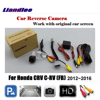 Для Honda CRV C-RV FB 2012-2016 Автомобильная Камера заднего Вида Для парковки Заднего Вида АВТО HD CCD SONY OEM CAM С адаптером