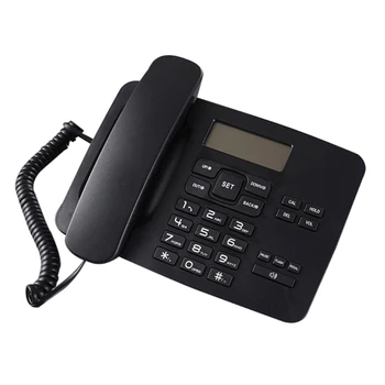 Проводной Телефон Настольный Стационарный телефон с дисплеем вызывающего абонента для стойки регистрации E65C
