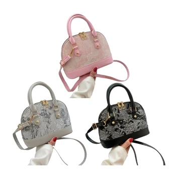 Сумка-ракушка 2023, универсальная сумка на плечо для женщин, модная сумка для девочек, простая сумка через плечо для отдыха, большая вместительная сумка-тоут