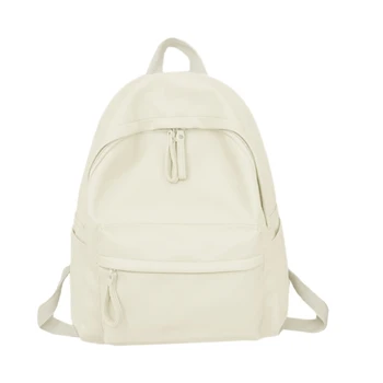 Модный рюкзак для книг, повседневный дорожный рюкзак для ноутбука, школьная сумка из искусственной кожи