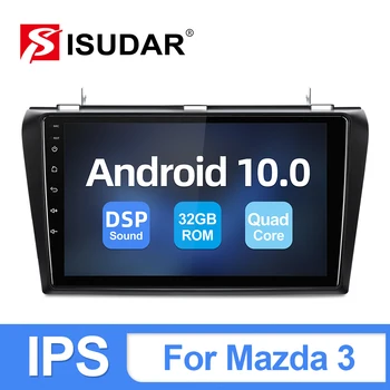 ISUDAR T54 Android 10,0 Автомобильный Мультимедийный Плеер Для MAZDA 3 2004 2005 2006-2009 GPS Навигационная Камера WIFI IPS Экран Стерео RDS