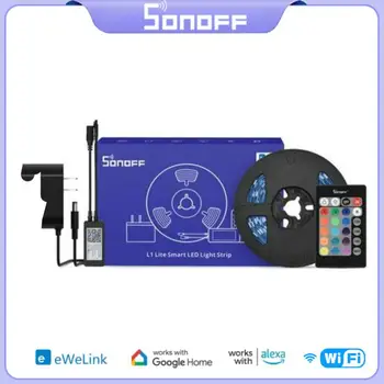 SONOFF L2/L2 Lite Smart LED Light Strip WIFI Dimmable Гибкая RGB полоса света Поддержка eWeLink Alexa Google Home