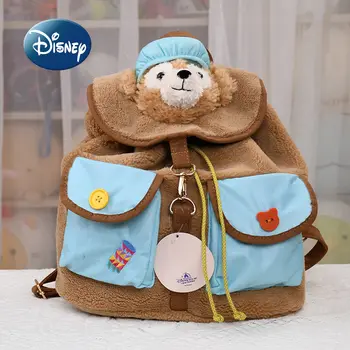 Новый женский плюшевый рюкзак Disney's Duffy Star Drew с милыми героями мультфильмов для девочек, школьный рюкзак Большой емкости, Модный рюкзак для отдыха и путешествий