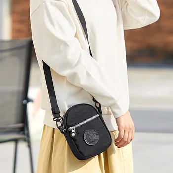 Cnoles Модная простая женская сумка через плечо, женские многофункциональные мини-портативные сумки для мобильных телефонов 2022