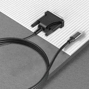 Гибкий кабель-конвертер USB-C в DVI кабель-адаптер высокого качества