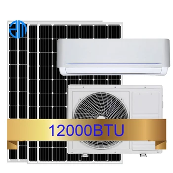 9000,12000,18000,24000BTU Кондиционер на солнечной энергии ACDC Solar Mini Split для домашнего использования