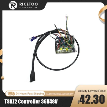TSDZ2 Контроллер Для Замены 36V 250W/350W или 48V 500W/750W 8Pin 6Pin Внутреннего Контроллера Центрального среднего двигателя электрического Велосипеда