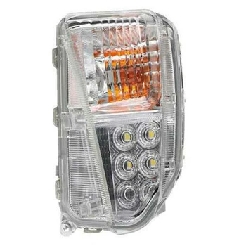 Светодиодный Автомобильный Передний бампер, Противотуманный фонарь DRL, Дневной ходовой фонарь для Toyota Prius ZVW30 2012-2015