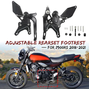 Регулируемая Задняя Подставка Для Ног Для Мотоцикла Kawasaki Z900RS Z900 Z 900 RS Задняя Подножка Для Ног 2018 2019 2020 2021