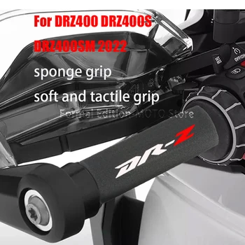 Для DRZ400 DRZ400S DRZ400SM Мотоциклетная ручка 27 мм Мягкая на ощупь мотоциклетная губчатая ручка