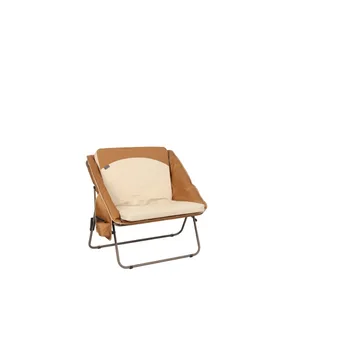Походный стул, коричневый и бежевый, для взрослых