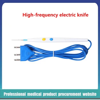 Медицинский высокочастотный электрический нож, одноразовый электрический нож с тремя разъемами, независимая упаковка для стерилизации