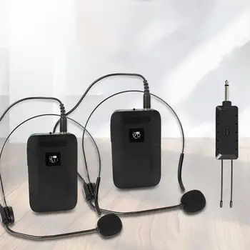 Превосходное чистое качество звука Мини-профессиональный беспроводной микрофон для гида-экскурсовода, подключаемый аудиомикрофон для конференц-зала