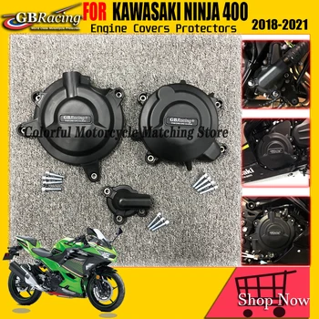 Защитный чехол двигателя мотоцикла ДЛЯ GB Racing ДЛЯ KAWASAKI ninja400 ninja 400 2018 2019 2020 2021