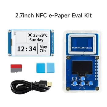 2,7-дюймовый пассивный оценочный набор ePaper с NFC питанием в комплекте с картой ST25R3911B