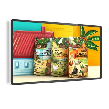 Рекламный плеер Refee Android Интерактивный монитор с сенсорным экраном, ЖК-вывеска, Настенная доска объявлений, цифровые вывески и дисплеи