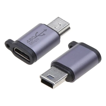 к адаптеру Micro USB Type-C для подключения к разъему Micro USB-преобразователя Поддерживает зарядку и синхронизацию данных Сплав челнока
