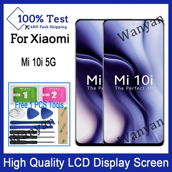 Оригинал для Xiaomi Mi 10i 5G ЖК-дисплей сенсорный экран дигитайзер запасные части